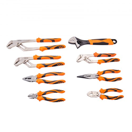 8Piece Pliers Set High Carbon Steel 12108 Groove Joint Pliers 8