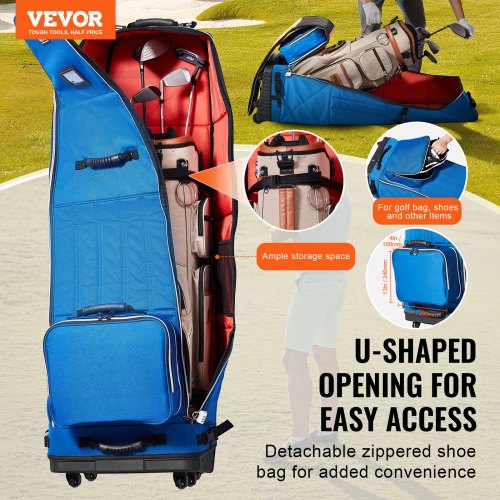 Golf Travel Bag Outdoors SoftSided Golf Travel Cover Heavy Duty 1200D