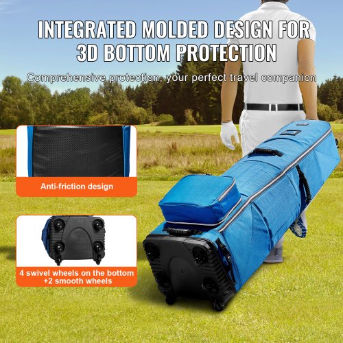 Golf Travel Bag Outdoors SoftSided Golf Travel Cover Heavy Duty 1200D
