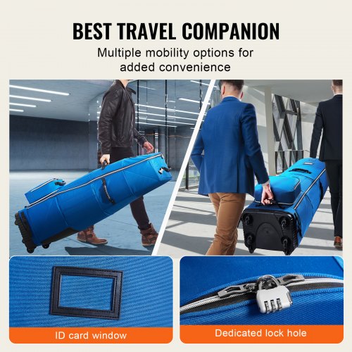 Golf Travel Bag Outdoors SoftSided Golf Travel Cover Heavy Duty 1200D