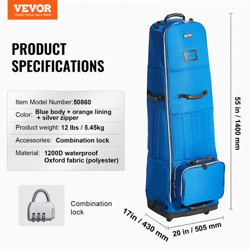 Golf Travel Bag Outdoors SoftSided Golf Travel Cover Heavy Duty 1200D