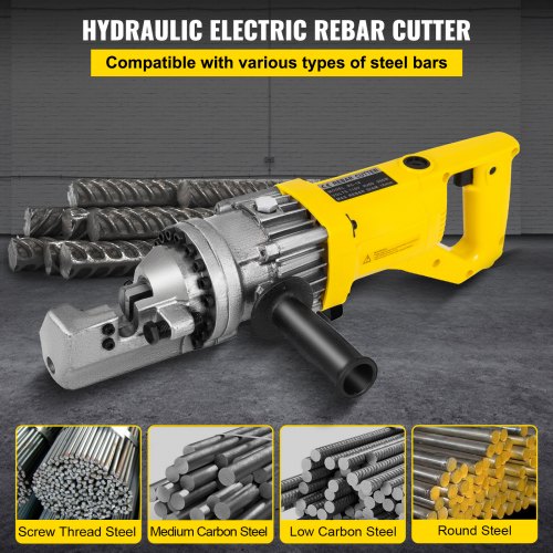 Electric Rebar Cutter 900W Portable Electric Hydraulic Rebar Cutter