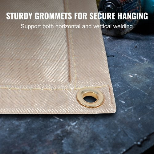 Welding Blanket 2 Pack 6FT x 8FT Heat Treated Welding Blanket Up To 998°F