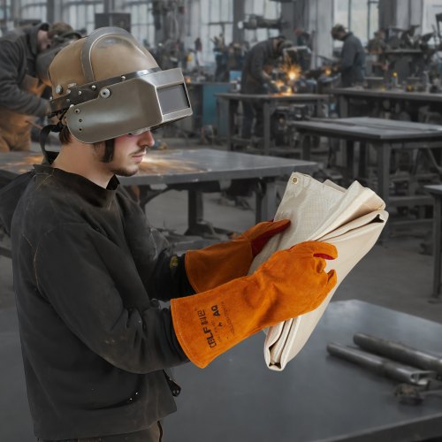 Welding Blanket 2 Pack 6FT x 8FT Heat Treated Welding Blanket Up To 998°F