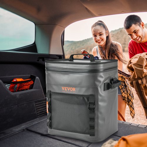Soft Cooler Bag 30 Cans Soft Sided Cooler Bag Leakproof with Zipper