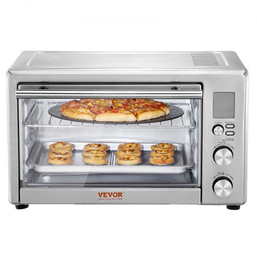 Countertop Convection Oven 28L Toaster Baker 10IN1 1800W for Home Use