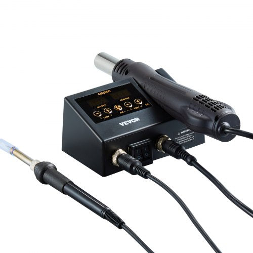 2in1 Hot Air Rework Station Soldering Station 750W Digital Rework and Soldering