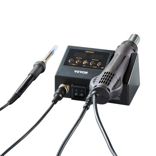2in1 Hot Air Rework Station Soldering Station 750W Digital Rework and Soldering