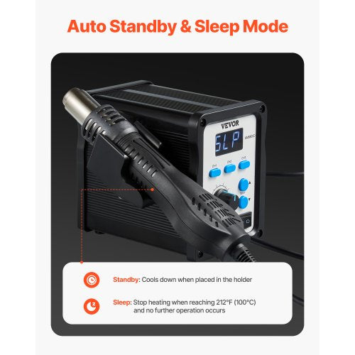 Hot Air Rework Station 700W Digital Display SMD Rework Station 212932