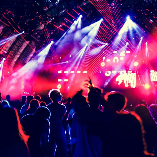 Stage Lights 4 in 1 RGB Party Lights LED Pattern Strobe Light Mixed