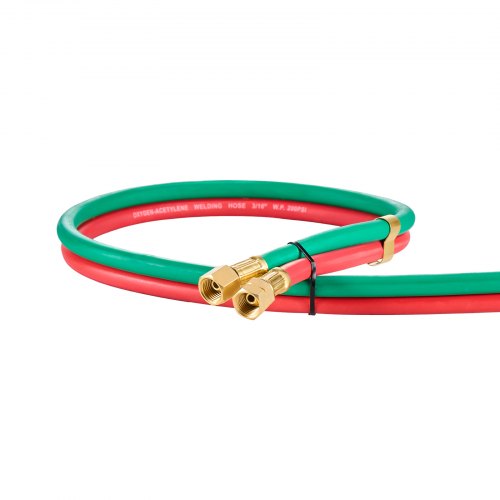 Oxygen Acetylene Hose 14Inch x 25FT Oxy Acetylene Hose with 91618