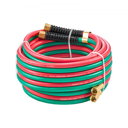 Oxygen Acetylene Hose 14Inch x 25FT Oxy Acetylene Hose with 91618