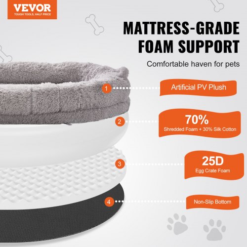 Human Dog Bed 72 x48x10 Giant Human Dog Bed for Adult Human Size Dog
