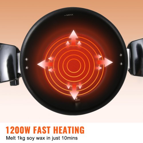 5 Liter Wax Melter for Candle Making Large Electric Wax Melting Pot Easy