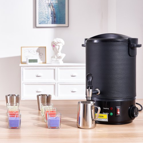 Wax Melter for Candle Making 6.5 Liter Large Electric Wax Melting Pot Easy