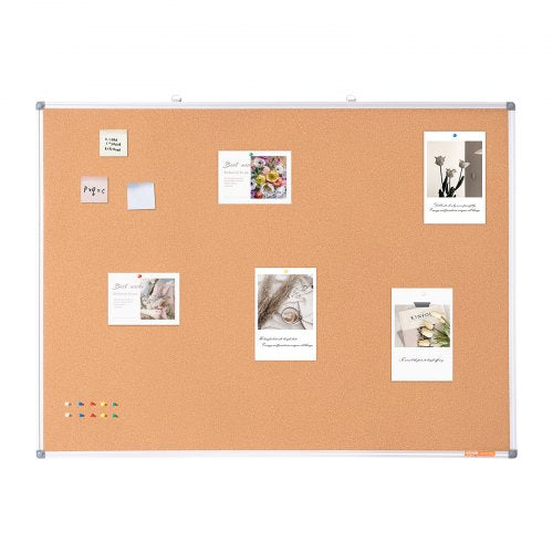 48x36 Large Cork Board  WallMounted Bulletin Board with Pin Board 