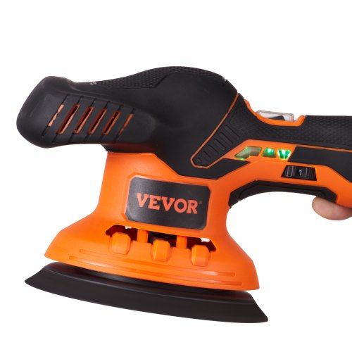 Cordless Buffer Polisher with 2PCS 12V 40Ah Lithium Batteries 6inch