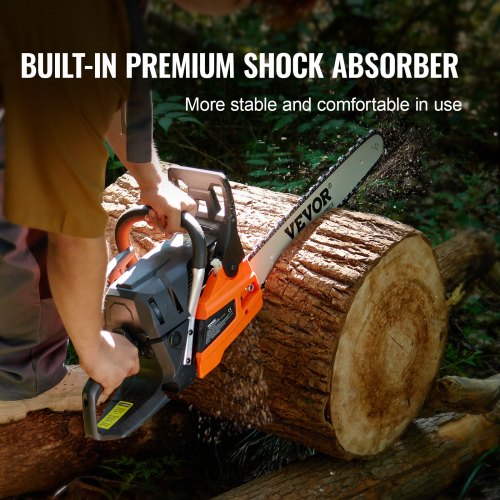 Gas Chainsaw 52CC 18 255HP Gasoline Powered Chain Saw Handheld Cordless