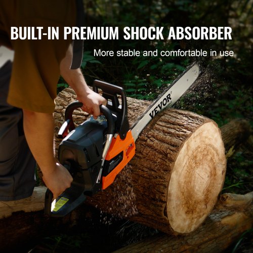 Gas Chainsaw 58CC 20 322HP Gasoline Powered Chain Saw Handheld Cordless