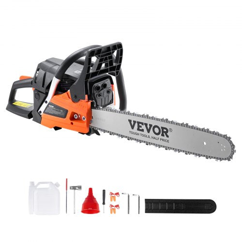 Gas Chainsaw 58CC 20 322HP Gasoline Powered Chain Saw Handheld Cordless
