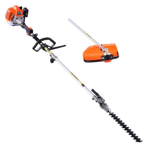 Gas Hedge Trimmer 2 Cycle Gas Power Handheld Hedge Trimmer 4in1 26cc