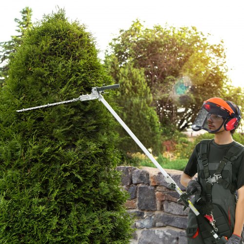 15.7inch 26CC 2 Cycle Gas Hedge Trimmer Gas Powered Pole Hedge Trimmer