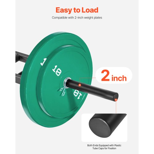 MultiGrip Barbell 2inch 3 Positions Swiss Bar 550 LBS Capacity Heavy