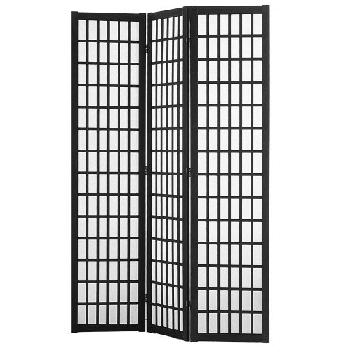 Room Divider 3 Panel Japanese Room Divider Wood Folding Privacy Screen