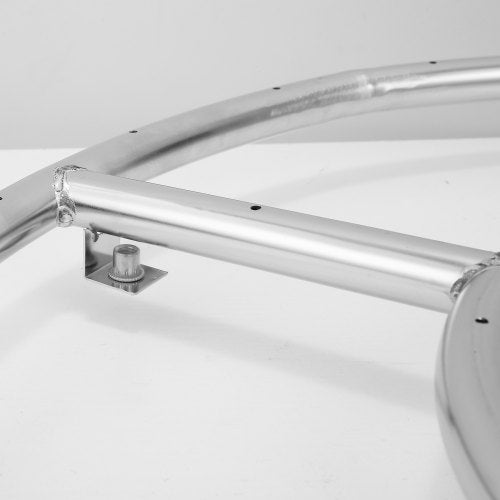 24 inch Round Dropin Fire Pit Pan Stainless Steel Fire Pit Burner Natural