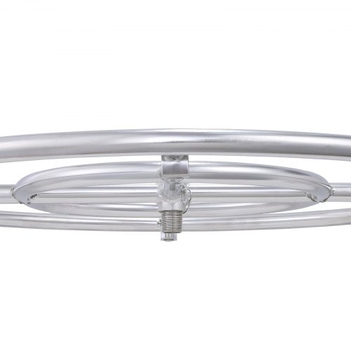 24 inch Round Dropin Fire Pit Pan Stainless Steel Fire Pit Burner Natural