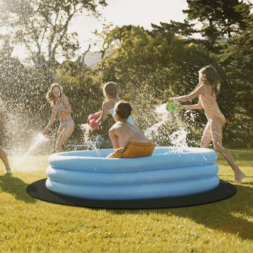 80 Inch Diameter Round Hot Tub Mat Extra Large Inflatable Hot Tub Pad