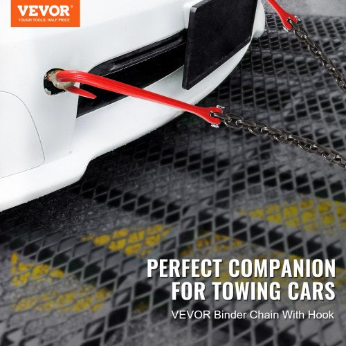 G80 V Bridle Chain 38 x 3 Towing Chain Bridle with 15 J Hooks and Grab
