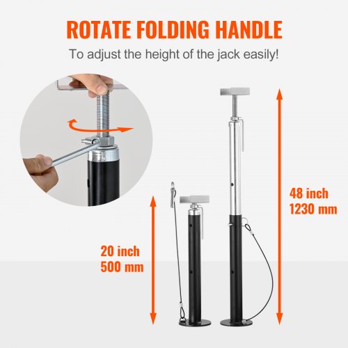 RV Slide Out Support Jacks 5000 lbs Capacity Each Slide Out Stabilizer