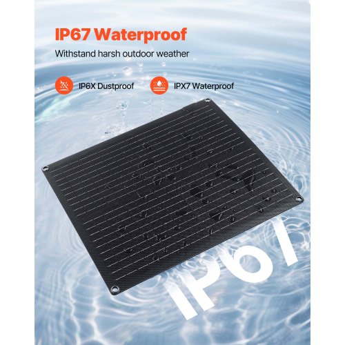 30W 12V Solar Panel Battery Charger Solar Battery Trickle Charger