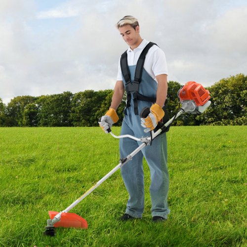 String Trimmer 427CC 2Stroke Gas Powered Weed Wacker 169 Cordless