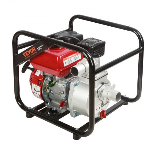 Gasoline Engine Water Pump 2inch 7HP 142 GPM 148ft Lift 22ft Suction