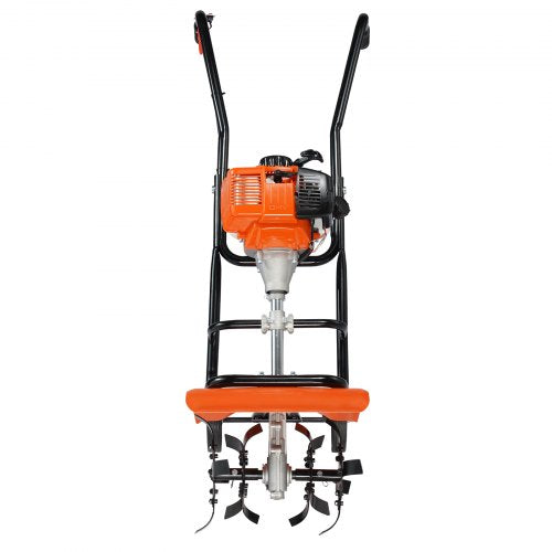 Tiller Cultivator 31CC 4Stroke Garden Cultivator Tiller with 4 Steel