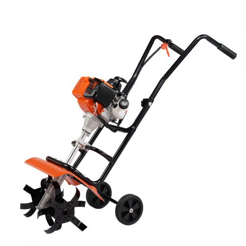 Tiller Cultivator 31CC 4Stroke Garden Cultivator Tiller with 4 Steel