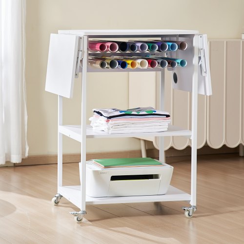 Heat Press Table 3 Tier Movable Heat Press Stand Foldable Heat Transfer