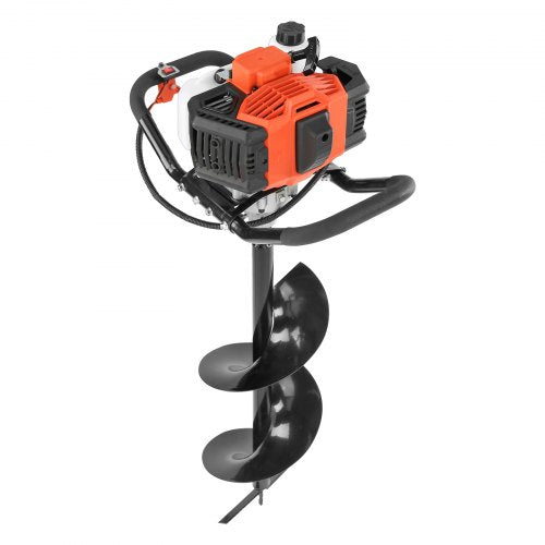 Post Hole Digger 52cc 1450W Auger Post Hole digger Gas Powered Earth
