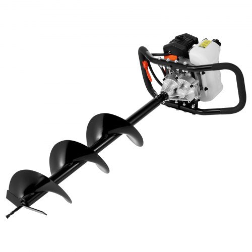 Post Hole Digger Gas Powered 52CC 1450W Earth Auger Gas Auger with 8