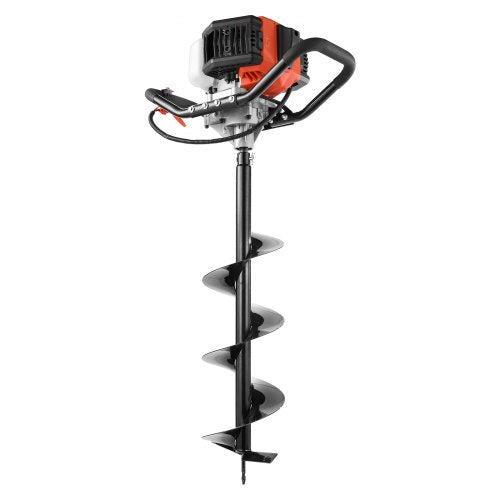 Post Hole Digger 43cc 1250W Auger Post Hole digger Gas Powered Earth