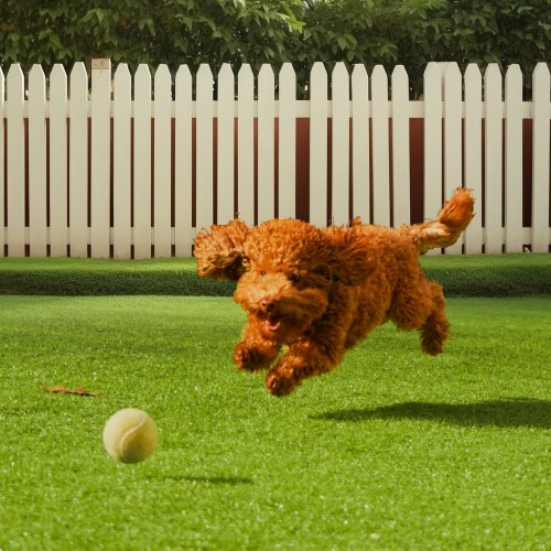 Artifical Grass 6 x 10 ft Rug Green Turf 138Fake Door Mat Outdoor Patio