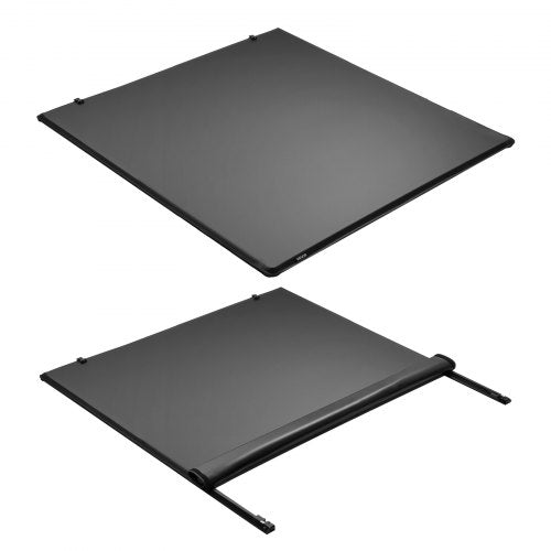 Soft RollUp Truck Bed Tonneau Cover Compatible with 20192025 Chevy