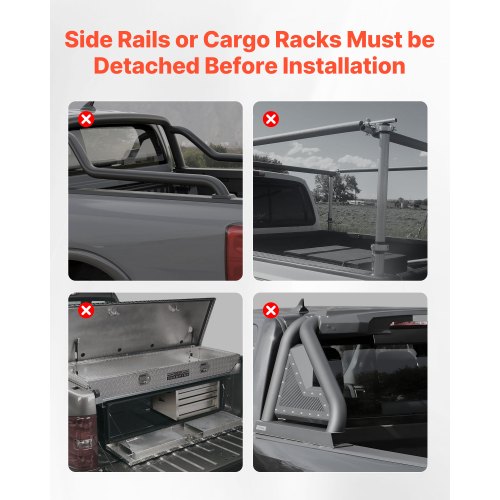 Soft RollUp Truck Bed Tonneau Cover Compatible with 20202025 Chevy