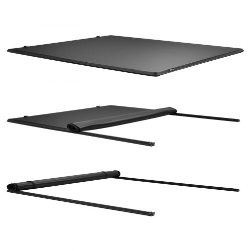 Soft RollUp Truck Bed Tonneau Cover Compatible with 20202025 Chevy