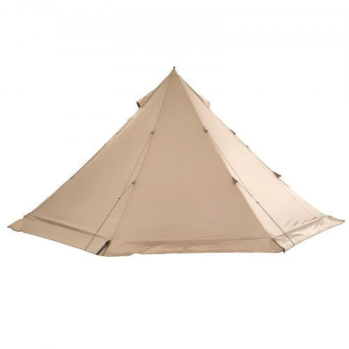 Hot Tent for 4 Persons Portable Winter Tipi Tent with Stove Jack