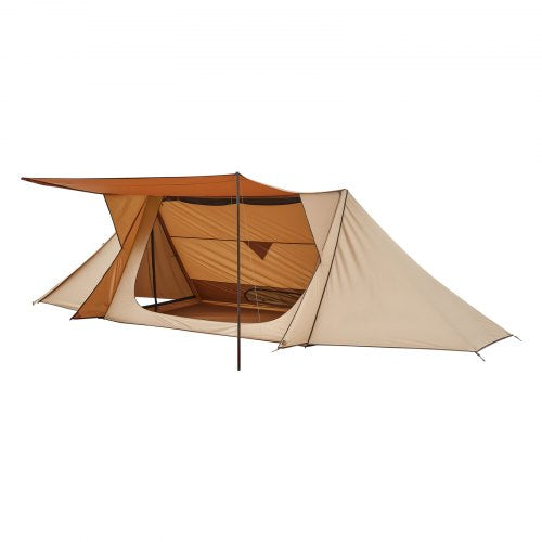 Camping Hot Tent Lightweight Bushcraft Tent with Stove Jack 2 Tarp Poles