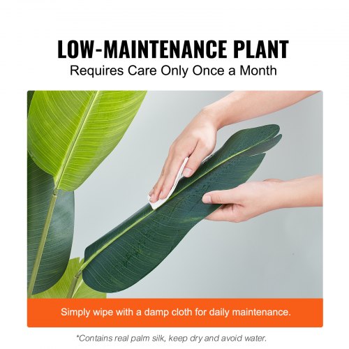 Artificial Birds Of Paradise Tree 5 FT Tall Faux Plant PE Material