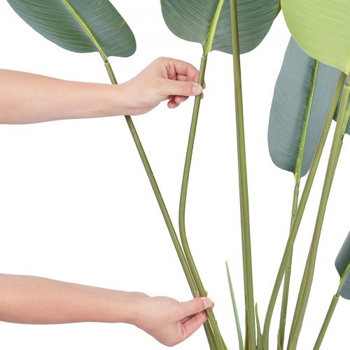Artificial Birds Of Paradise Tree 5 FT Tall Faux Plant PE Material